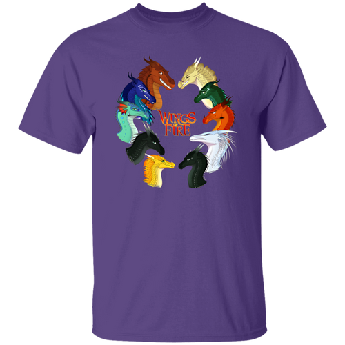 Dragons Wings Fire Unisex T-Shirt - jasmine