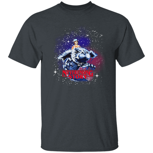 Neverending Story Galaxy Vintage T-Shirt, Neverending Story Shirt, 80s Movie Shirt, Adventure Shirt, Mystery Movie Shirt, Falkor ShirtG500 5.3 oz. T-Shirt