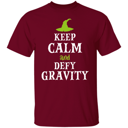Keep Calm And Defy Gravity Vintage Unisex  T-Shirt - ID19102401 - lucy