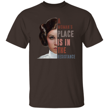 Princess Leia A Woman’s Place Is In The Resistance Vintage T-Shirt