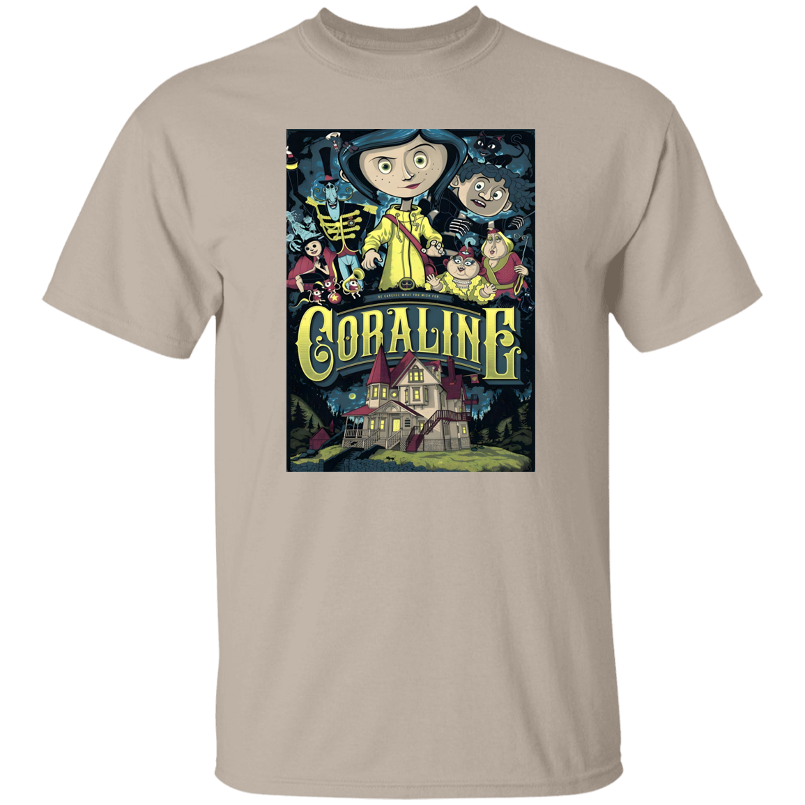 Coraline Best Design For Coraline Movie T-Shirt - leleart