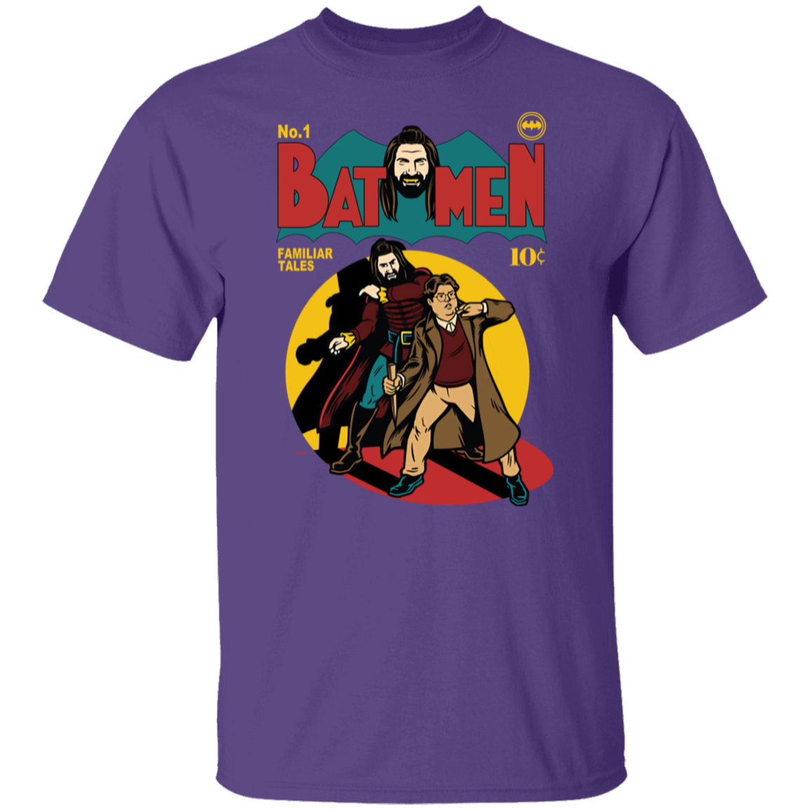 Comic Bat What We Do In The Shadows T-Shirt - leleart