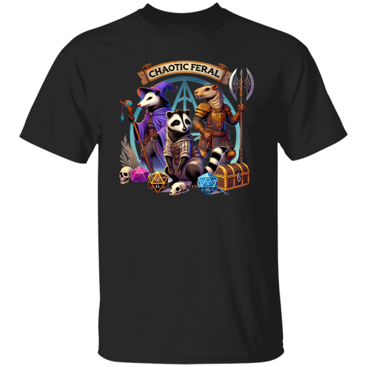 DND Alignment Chaotic Feral T-Shirt - ID27112409