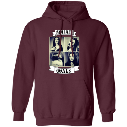 Squad Goals Vampira Morticia Adams Lily Munster Bride Of Frankenstein Gothic  Hoodie