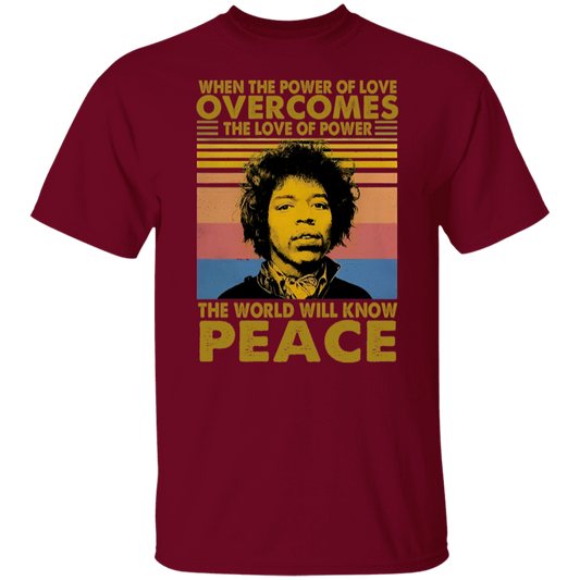 Jimi Hendrix Meme Vintage Unisex T-Shirt - jasmine - WS09082414