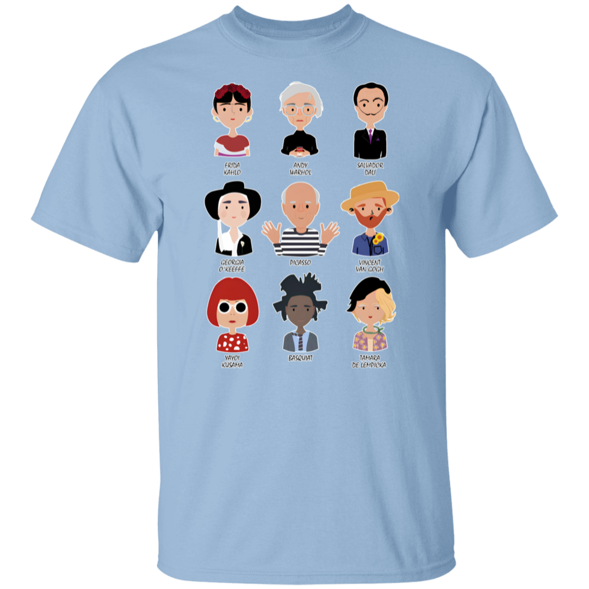 The Greatest Painters Of All Time Teacher Vintage Unisex  T-Shirt - letter