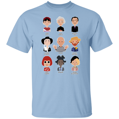 The Greatest Painters Of All Time Teacher Vintage Unisex  T-Shirt - letter