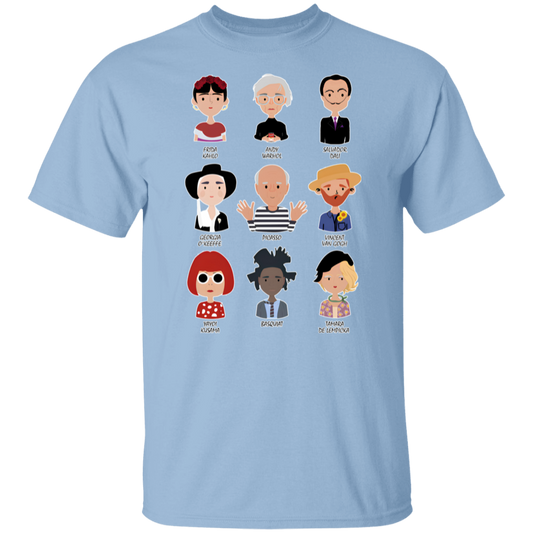 The Greatest Painters Of All Time Teacher Vintage Unisex  T-Shirt - letter