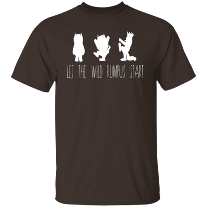 Let The Wild Rumpus Start Teacher T-Shirt - lapicta