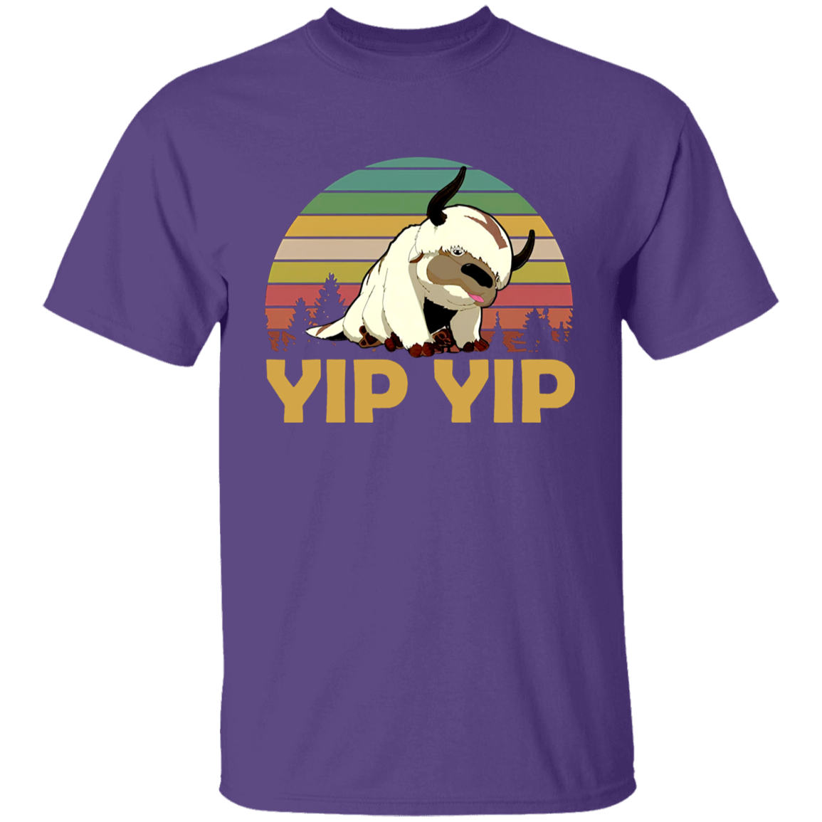 Appa Sky Bison Yip Yip Vintage T-Shirt - YOUTH