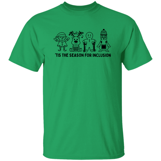 Tis The Season For Inclusion Teacher Vintage T-Shirt