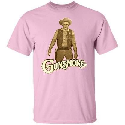 Gunsmoke James Arnes Anime Cowboy T-Shirt - CDCraft