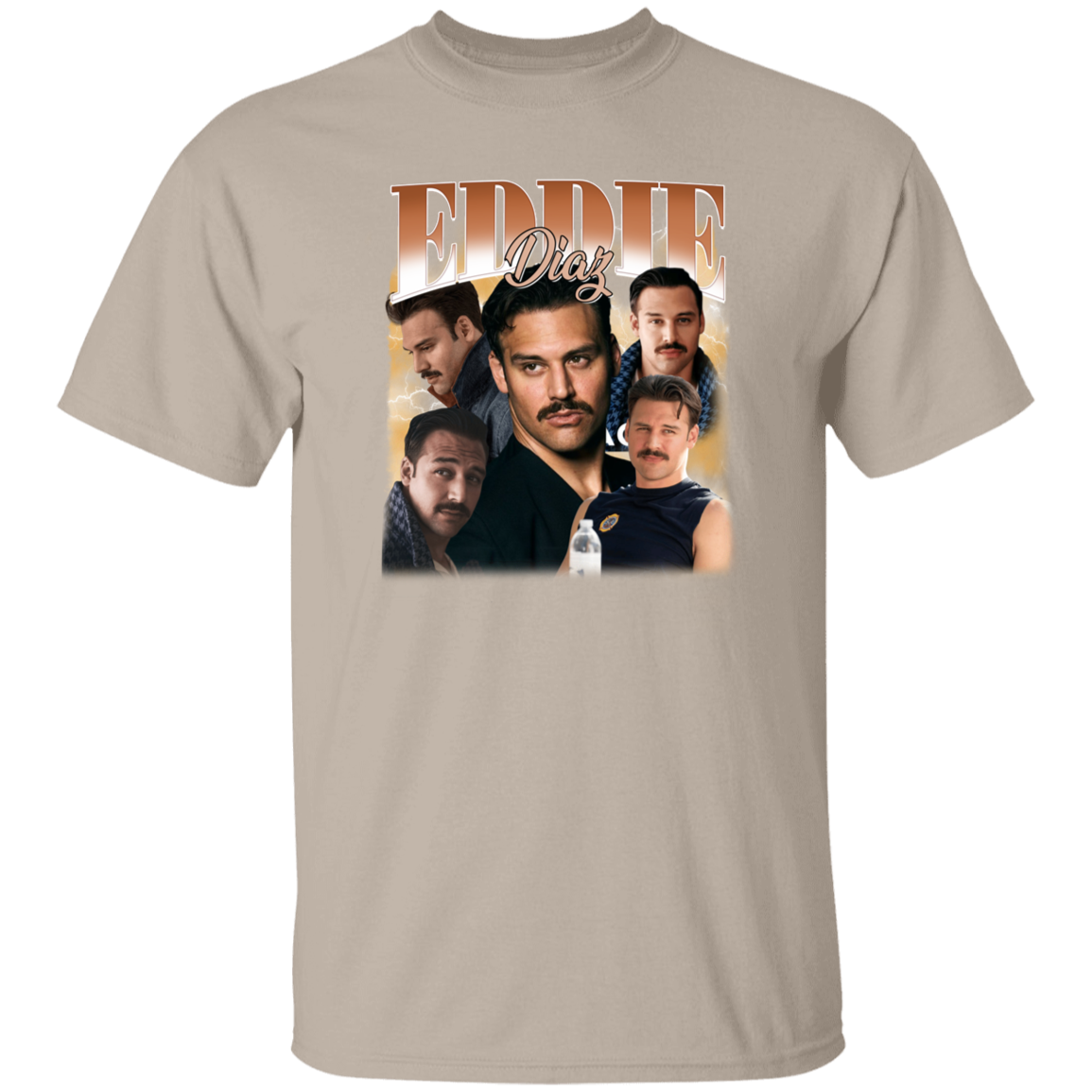 G500 5.3 oz. T-Shirt Eddie Diaz Bootleg Vintage T-Shirt -  ID08112405