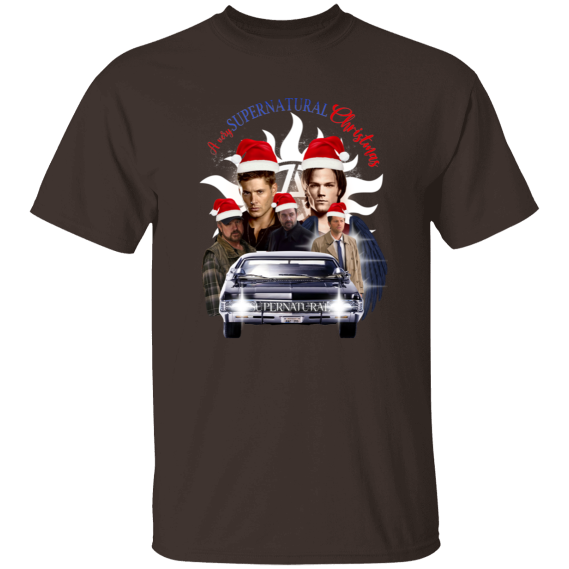 A Very Supernatural Christmas Unisex T-Shirt - lucy - 89559640