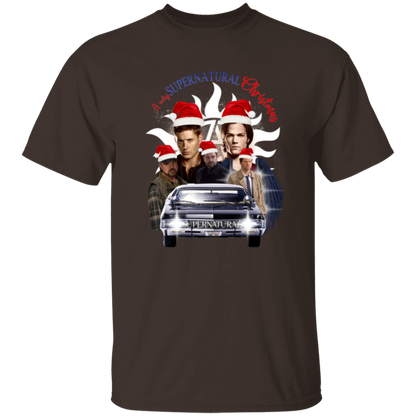 A Very Supernatural Christmas Unisex T-Shirt - lucy - 89559640