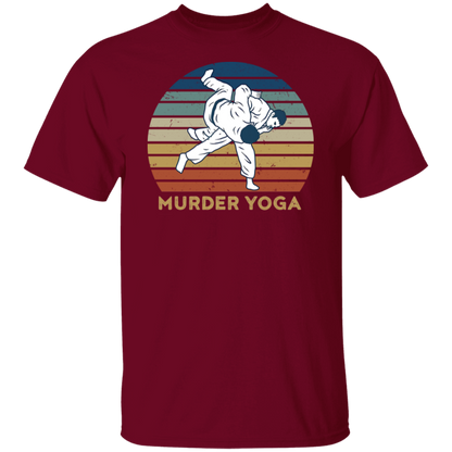 G500 5.3 oz. T-Shirt Murder Yoga Shirt - ID15102411