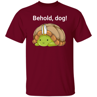 Behold Dog Funny Turtle T-Shirt - WS30072402