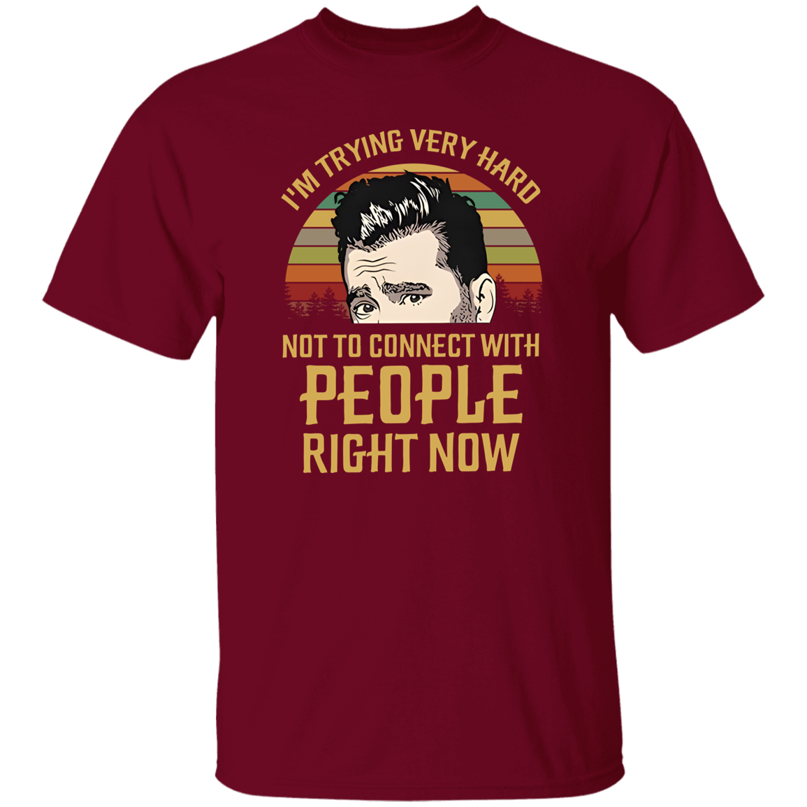 I'm Trying Very Hard Not to Connect With People Right Now T-Shirt
