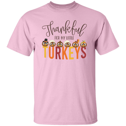 Thankful For My Little Turkeys Teacher  T-Shirt - lapicta
