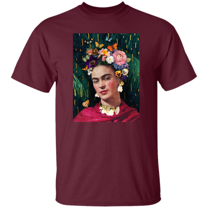 Frida Kahlo World Women’s Day Vintage T-Shirt, Funny Frida Kahlo Shirt, Frida Kahlo Feminist Shirt, Feminist Shirt	G500 5.3 oz. T-Shirt