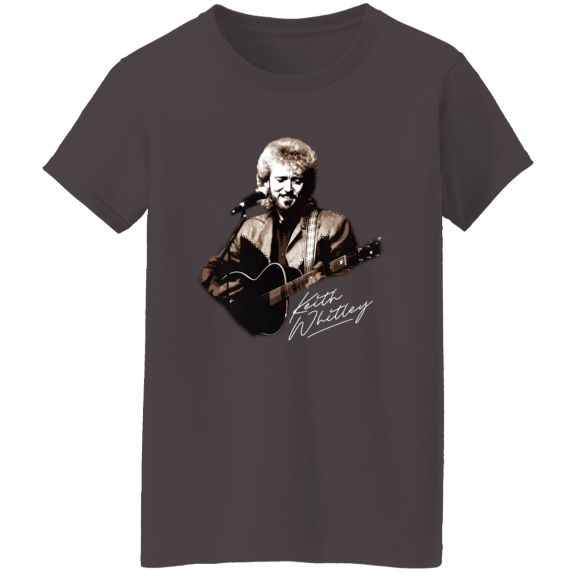 Country Music Keith Whitley Sandy Vintage T-Shirt - WOMEN