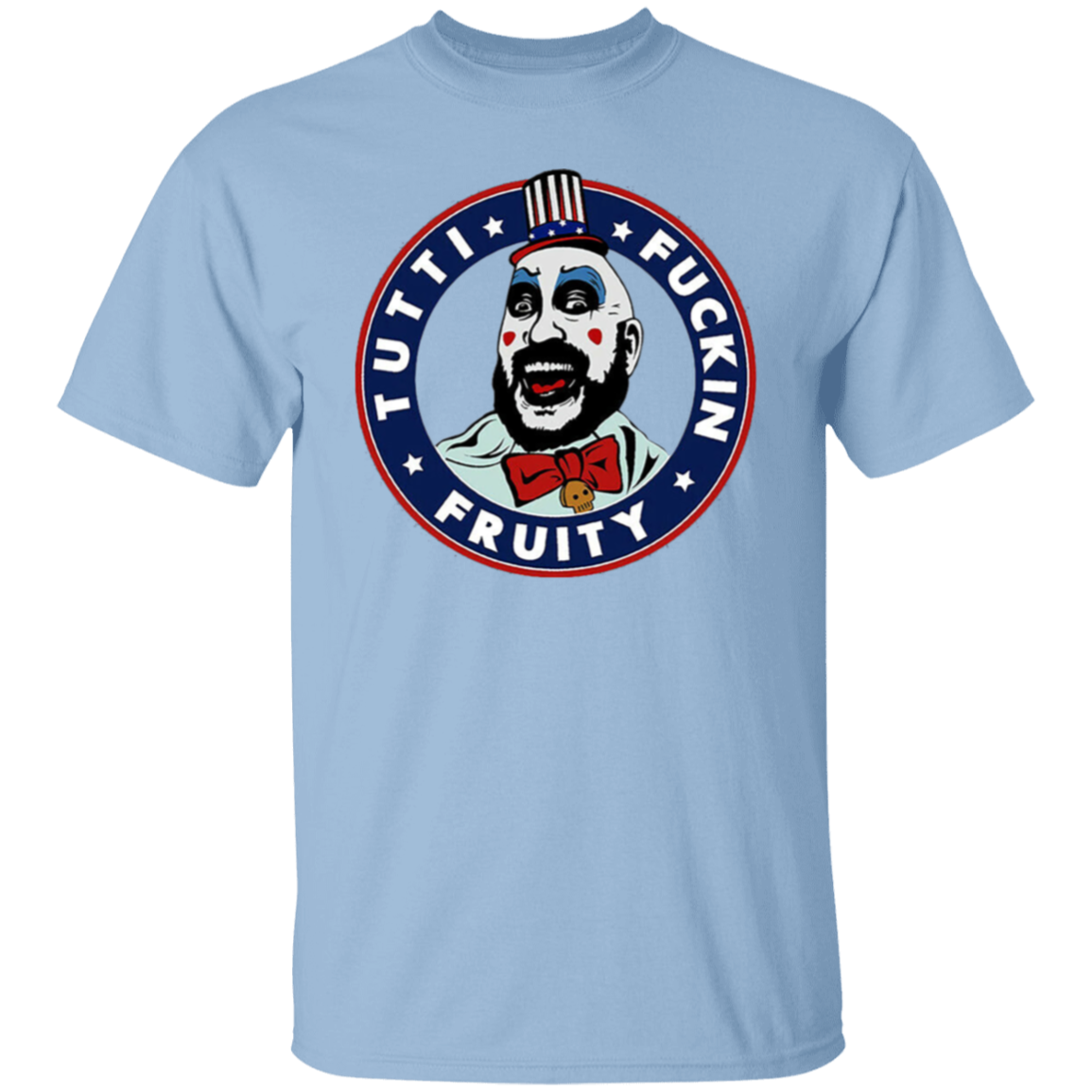 Captain Spaulding Tutti Fuckin Fruity Horror Halloween Vintage T-Shirt - leleart