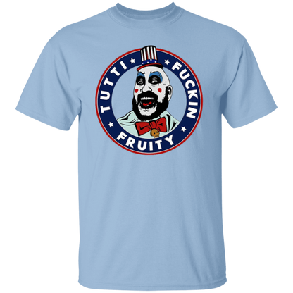 Captain Spaulding Tutti Fuckin Fruity Horror Halloween Vintage T-Shirt - leleart