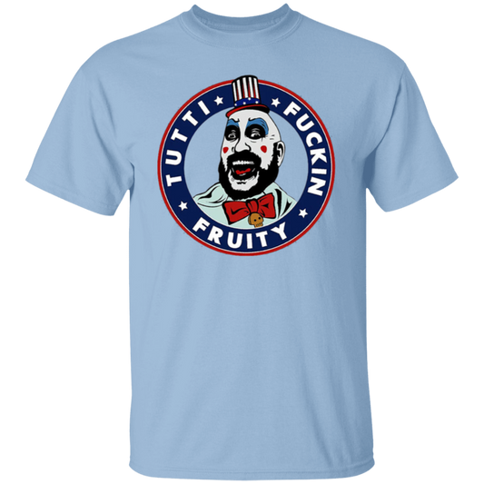 Captain Spaulding Tutti Fuckin Fruity Horror Halloween Vintage T-Shirt - leleart