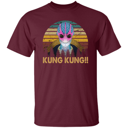 Vintage Kung Kung Resident Alien Design Vintage T-Shirt