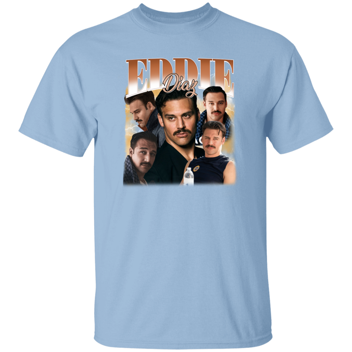 G500 5.3 oz. T-Shirt Eddie Diaz Bootleg Vintage T-Shirt -  ID08112405