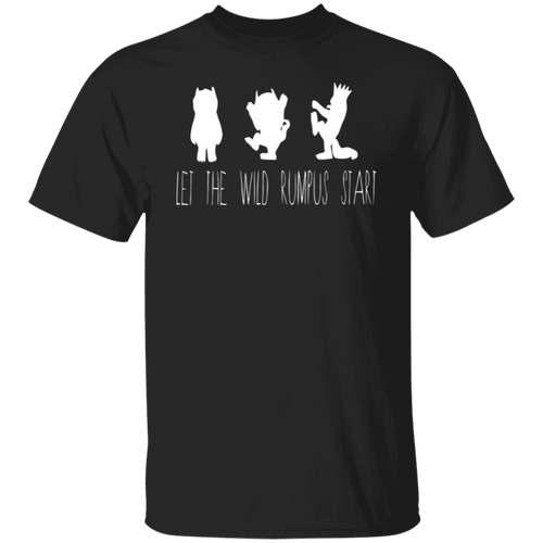Let The Wild Rumpus Start Teacher T-Shirt - lapicta
