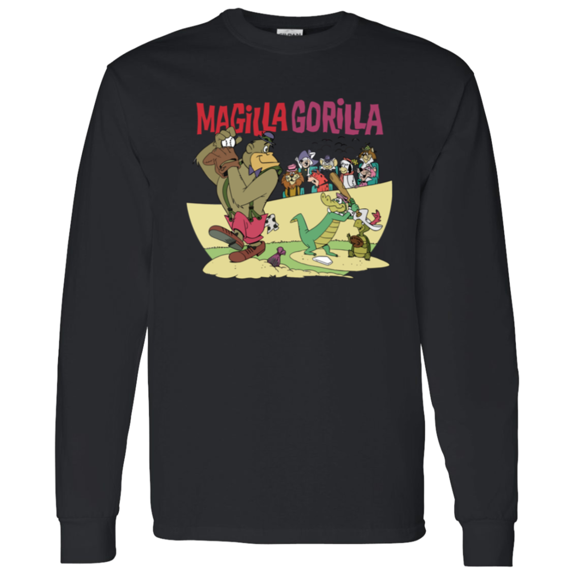 G540 LS T-Shirt 5.3 oz. 	Tribute To Magilla Gorilla Cartoon Show From The 1960s T-Shirt