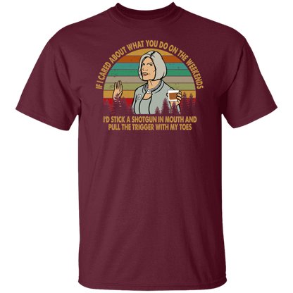 Malory Archer Vintage Retro T-Shirt - ID27082415