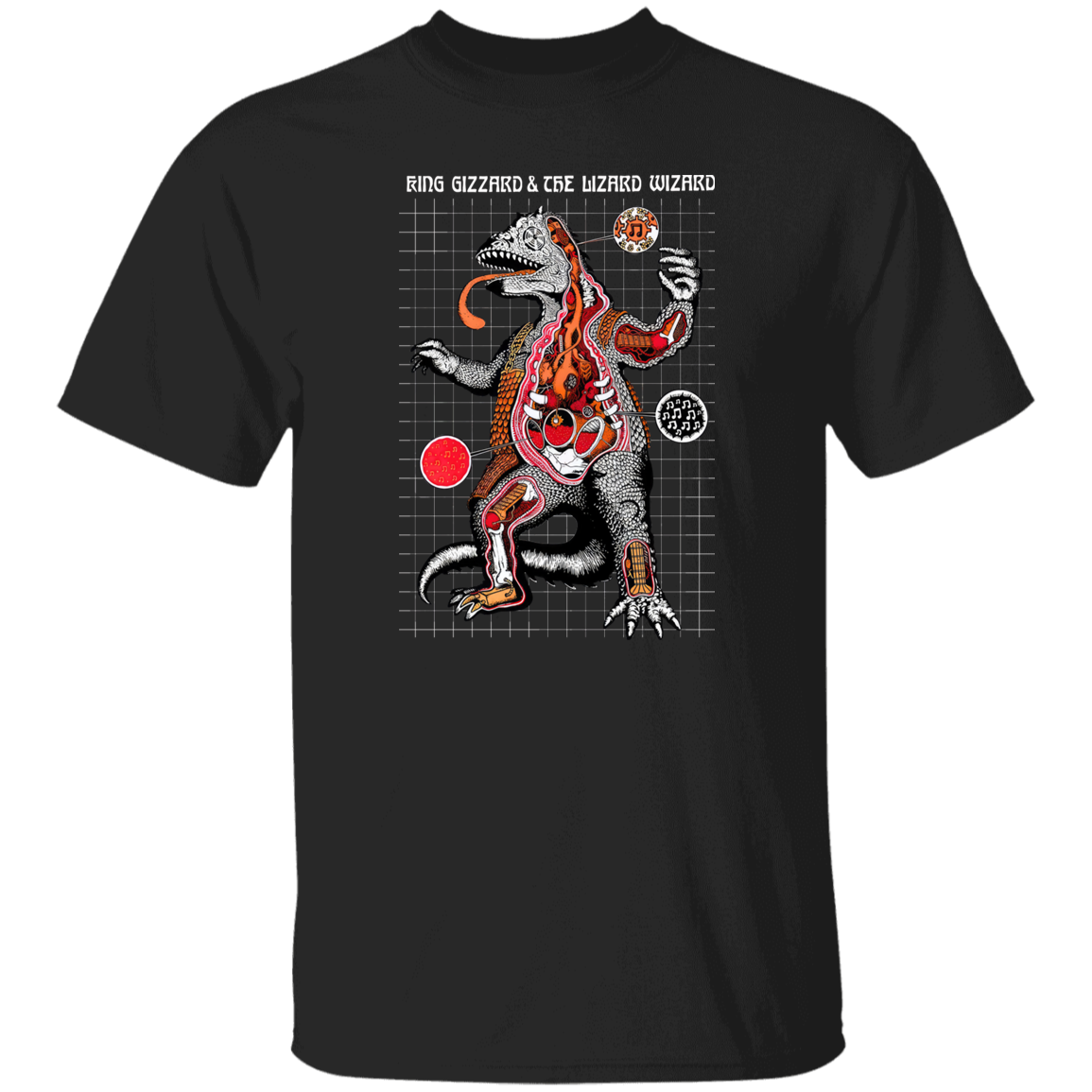 G500 5.3 oz. T-Shirt King Gizzard and The Lizard Wizard Berlin Unisex Vintage T-Shirt