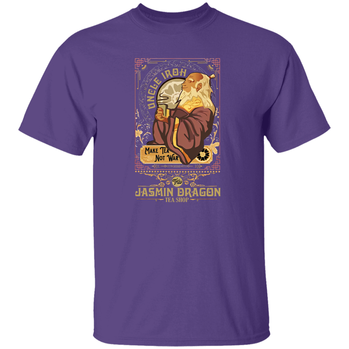 Vintage Retro Uncle Iroh Make Tea Not War Vintage T-Shirt