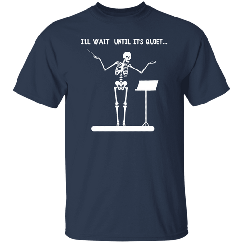 I'll Wait Until It's Quiet Teacher Vintage T-Shirt