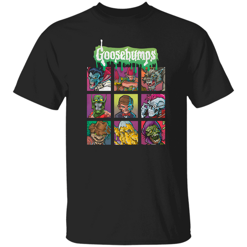 G500 5.3 oz. T-Shirt Pop Art Design Goosebumps Vintage T-Shirt