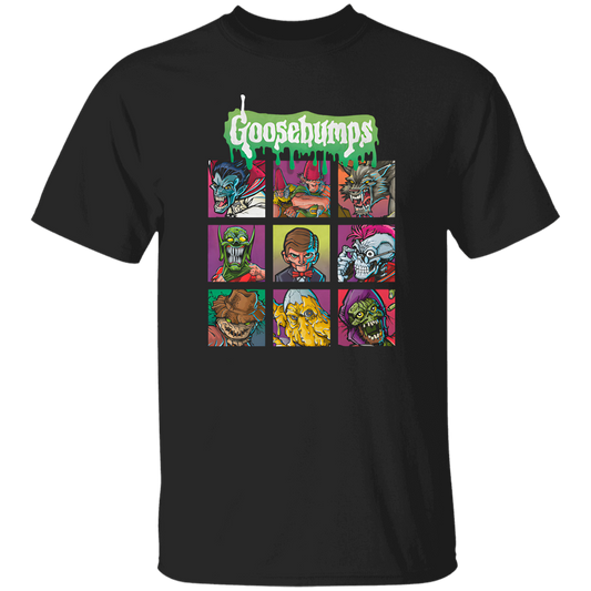 G500 5.3 oz. T-Shirt Pop Art Design Goosebumps Vintage T-Shirt