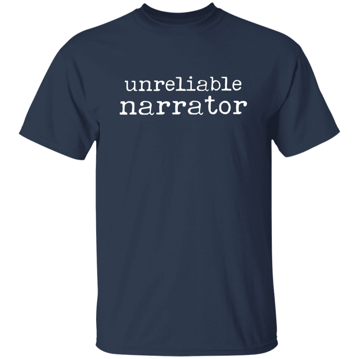 Unreliable Narrator Teacher Vintage Unisex  T-Shirt - letter