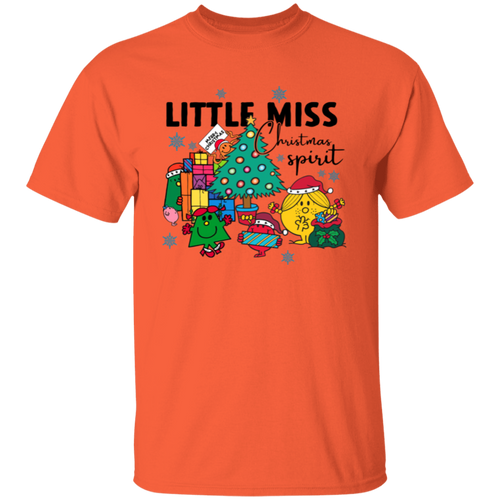Little Miss Christmas Teacher Vintage Unisex T-Shirt - letter