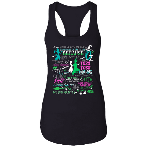 Wicked A New Musical Vintage NL1533 Ladies Ideal Racerback Tank - lucy - ID26102404
