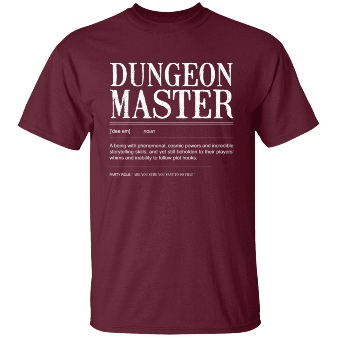 Dungeon Master Noun Vintage Unisex T-Shirt - green - ID03122410