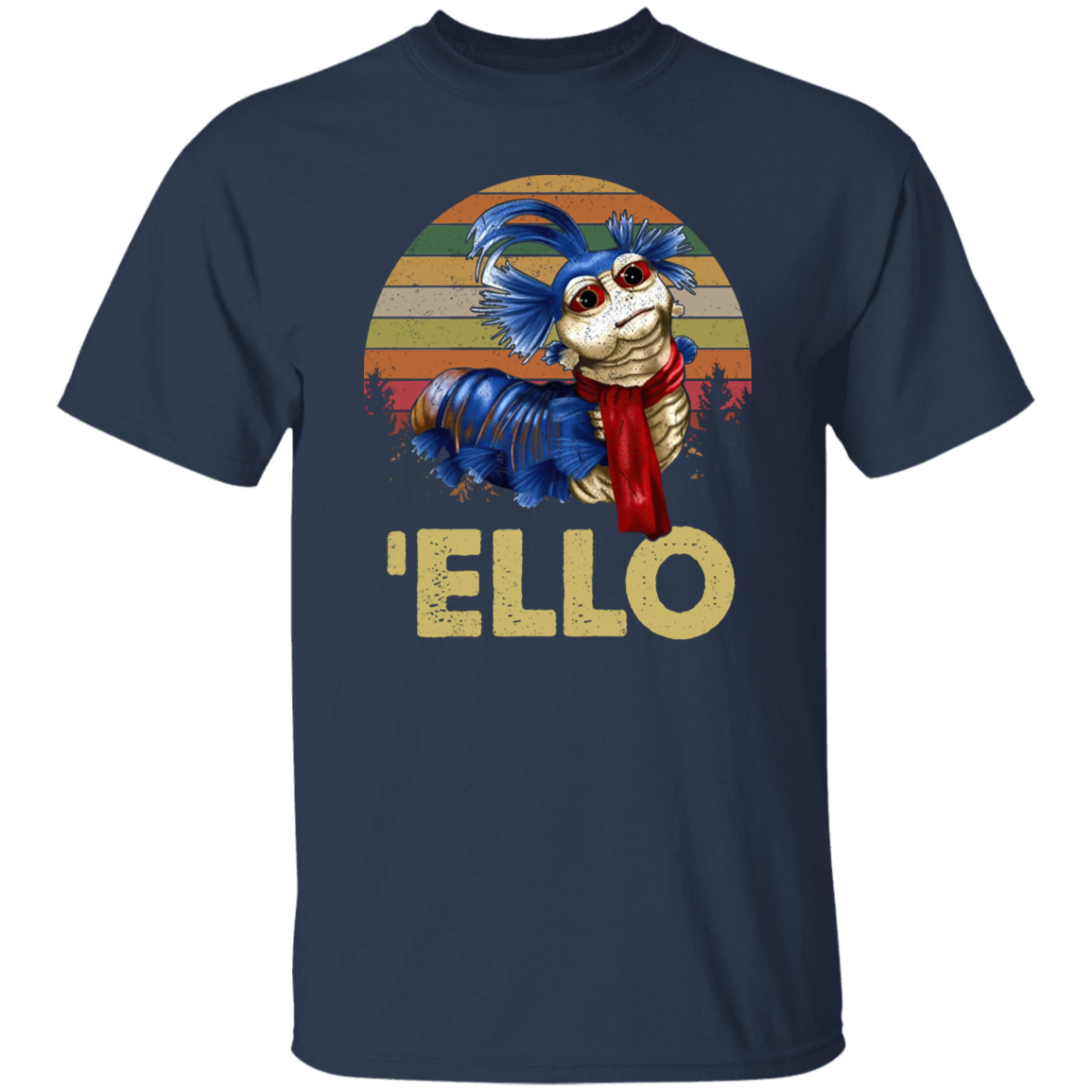 Ello Worm Labyrinth Vintage T-Shirt - leleart