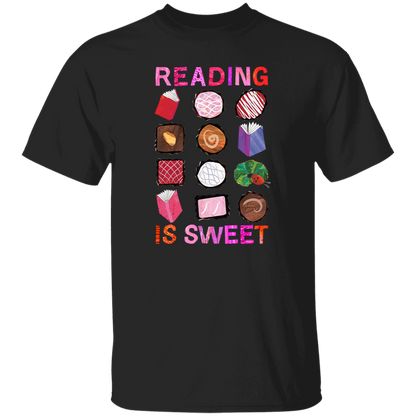 Reading Is Sweet T-Shirt, Candy Book Tee, Cute Teacher Shirt, School Librarians Shirt, Classroom Gift
