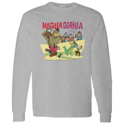 G540 LS T-Shirt 5.3 oz. 	Tribute To Magilla Gorilla Cartoon Show From The 1960s T-Shirt