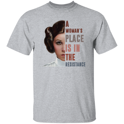 Princess Leia A Woman’s Place Is In The Resistance T-Shirt