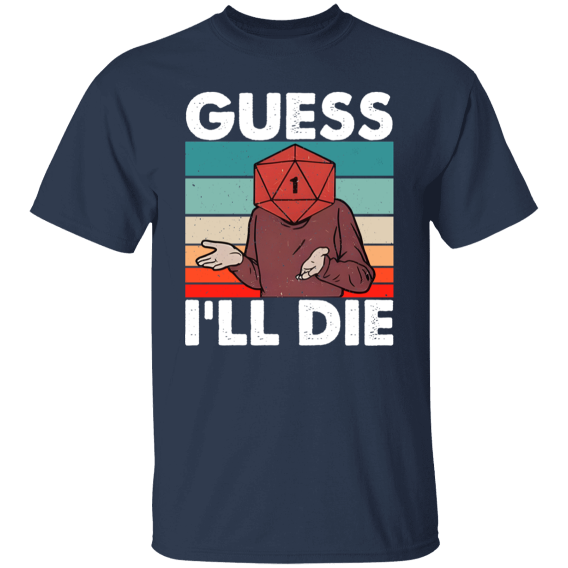 Guess I'll Die Unisex T-Shirt - jasmine