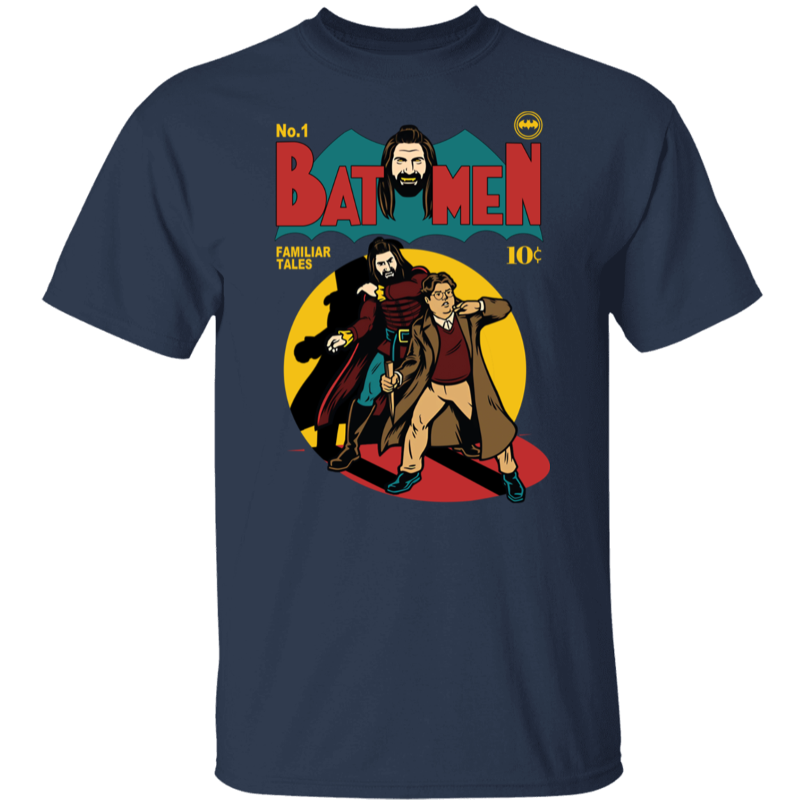 Comic Bat What We Do In The Shadows T-Shirt - leleart