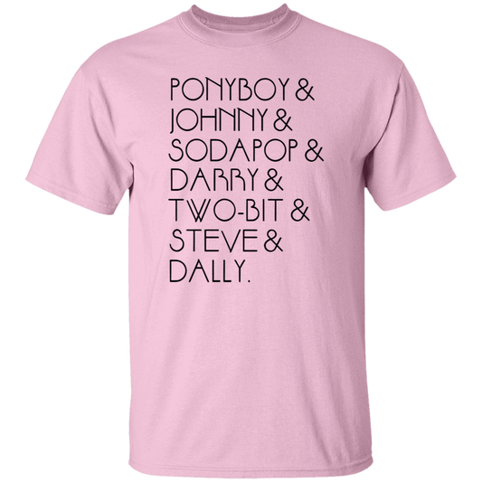 The Outsiders Shirt Characters Funny Literature Teacher Vintage T-Shirt