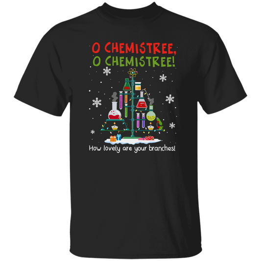 O Chemistree How Lovely Are Your Branches Teacher Vintage Unisex  T-Shirt - letter